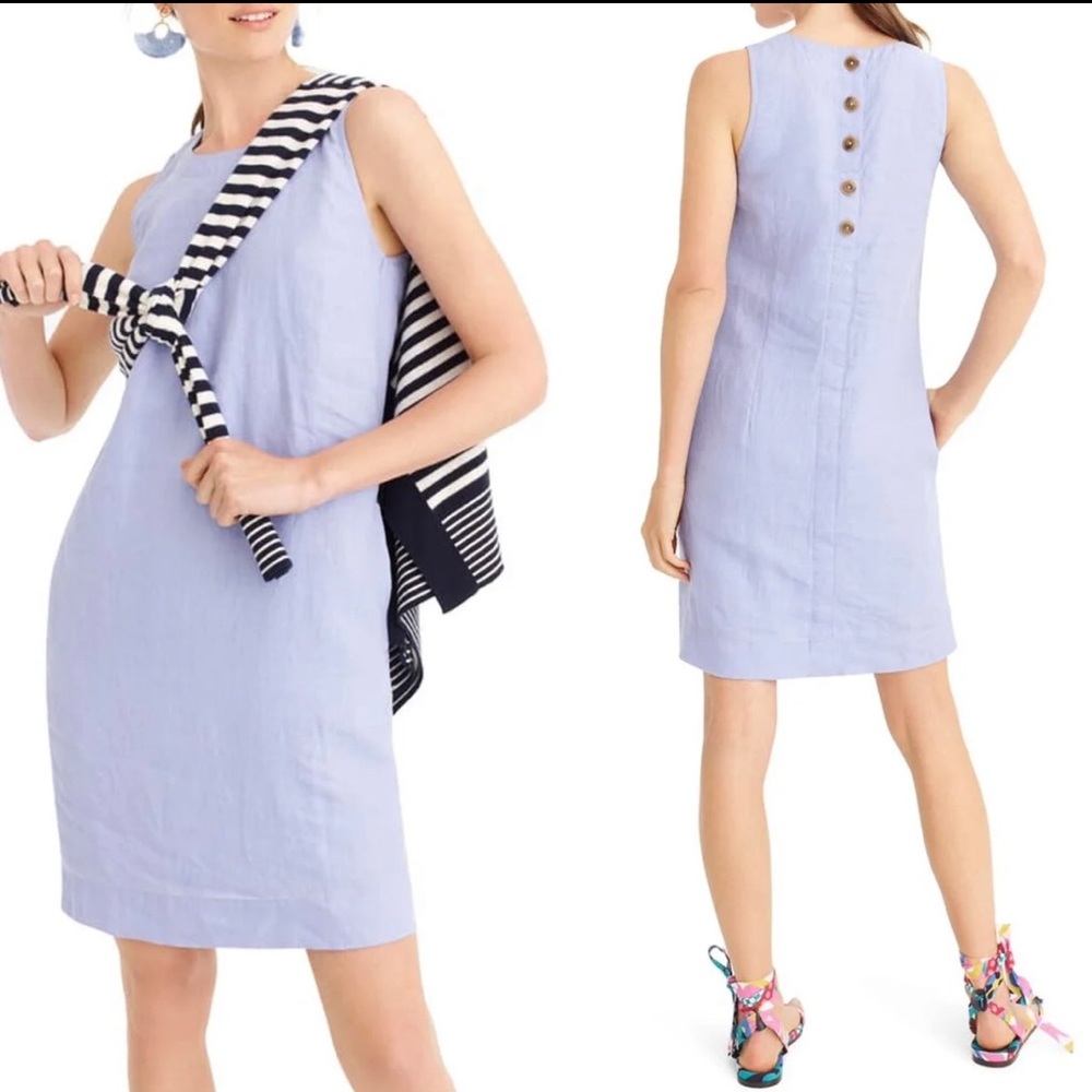 J crew linen dress